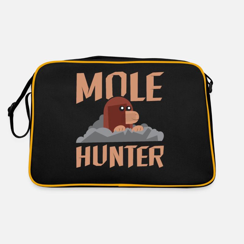Mole Hunter Animal Hunter Wild Animal Mole Retro Bag