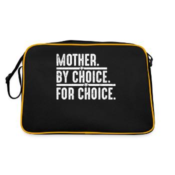Mother by Choice - Retro Bag - black/gold - Back