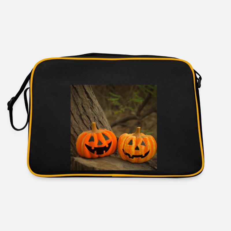 Halloween Pumpkin Retro Bag