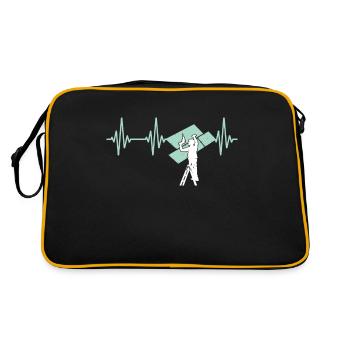 Installateur de cloisons sèches pour cloisons sèches - Sac Retro - noir/or - Dos