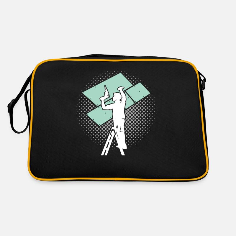 Installateur de cloisons sèches pour cloisons sèches Sac Retro