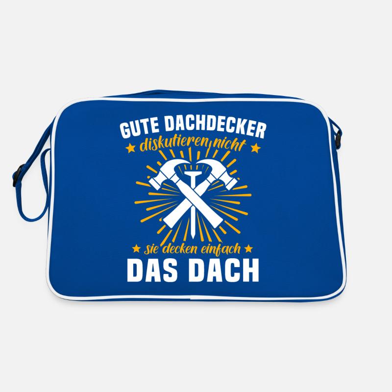 Dachdecker Dachspengler Dachklempner Retro Tasche