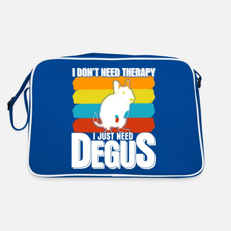 Degu Therapy Degus Retro Tasche
