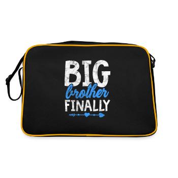 Frère aîné - Sac Retro - noir/or - Dos