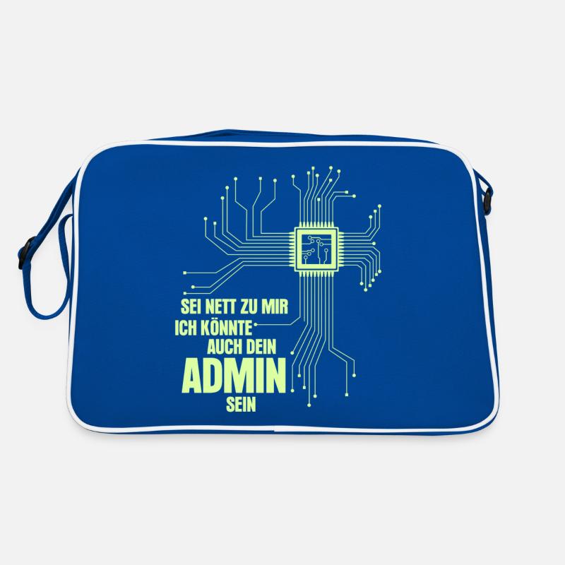 Informatik Vintage Informatiker Admin Retro Tasche