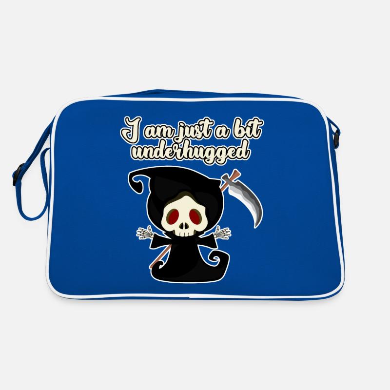 Sensenmann Free Hugs Underhugged Hug me Retro Tasche