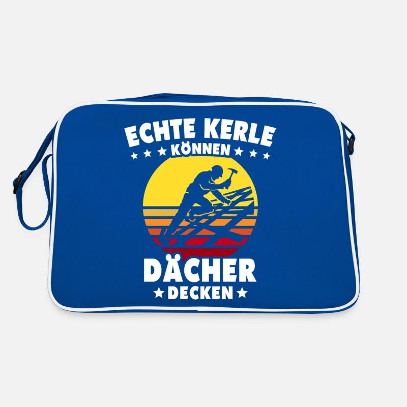 Dachdecker Dachspengler Dachklempner Retro Tasche