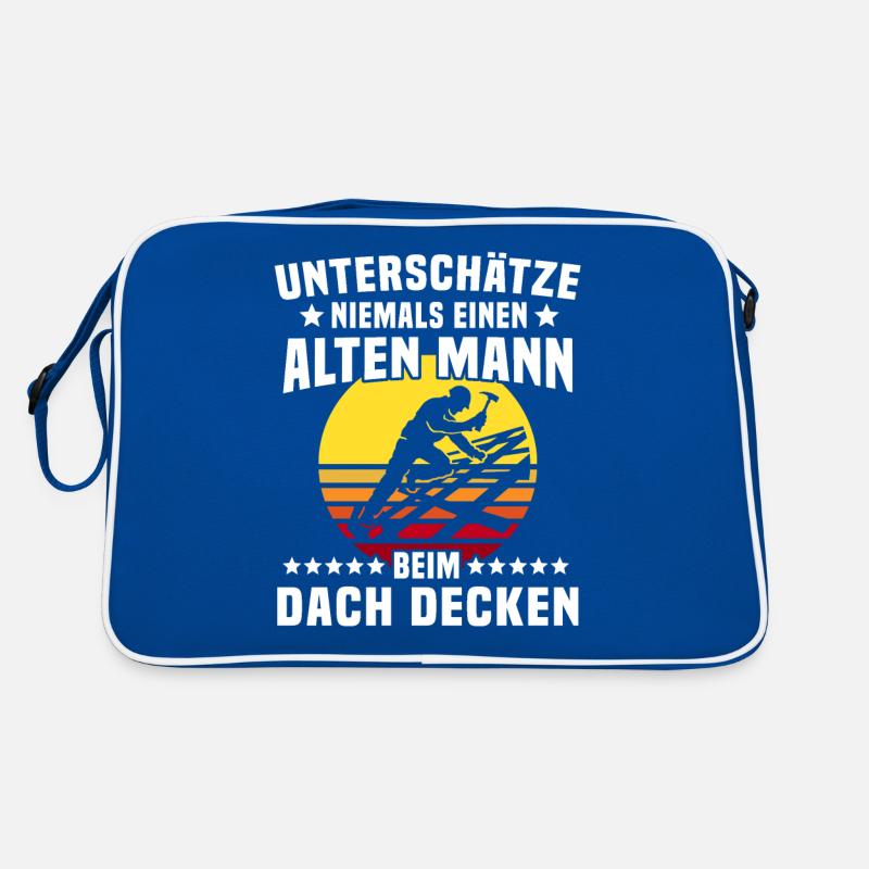 Dachdecker Dachspengler Dachklempner Retro Tasche