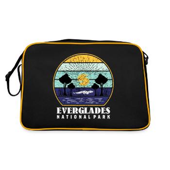 Parc national des Everglades Floride Subtropical - Sac Retro - noir/or - Dos