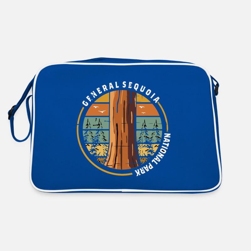 Parc national de Sequoia Souvenir Randonnée Camping Neva Sac Retro