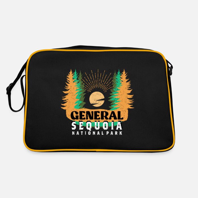 General Sequoia National Park Sequoia Nevada Retro Bag