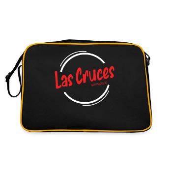 Las Cruces Nouveau-Mexique Randonnée Ville Populaire Spot - Sac Retro - noir/or - Dos