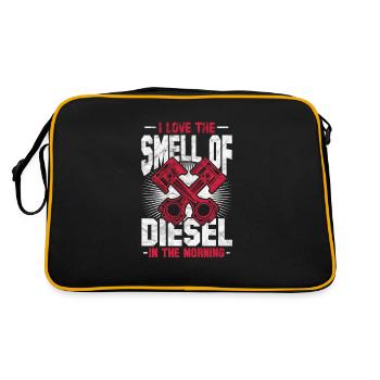 Diesel - Retro Bag - black/gold - Back