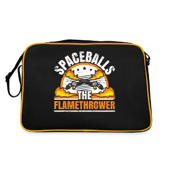 Flamethrowers Beloved Flamethrowers Hot Burn - Retro Bag - black/gold - Back