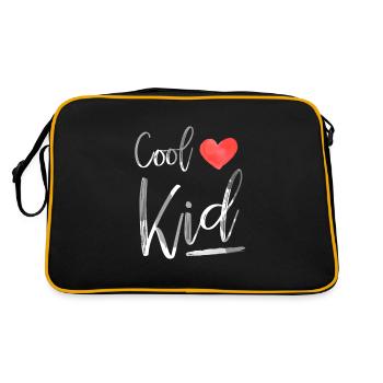 Partner Look Couple Partner Couple Couple Family - Retro Bag - black/gold - Back