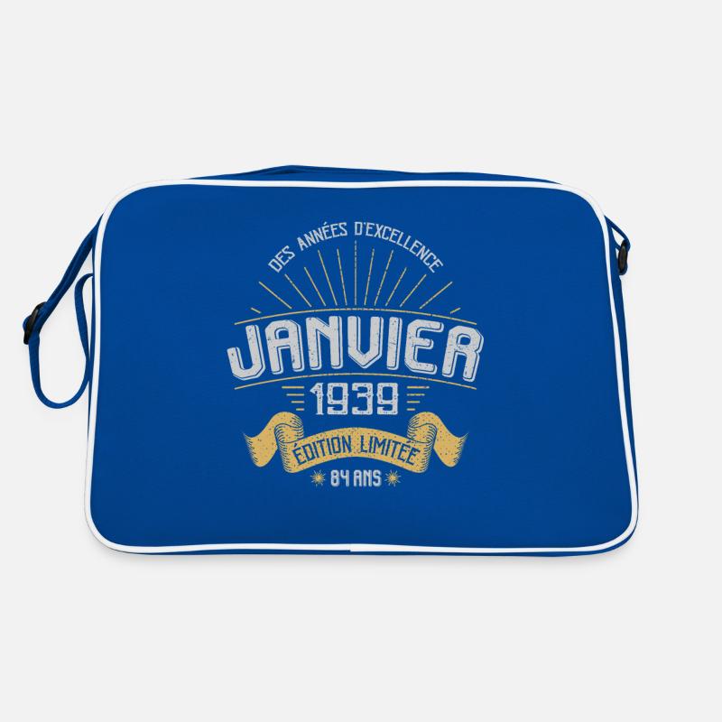 Des Années D'excellence Janvier 1939 84 Ans Sac Retro