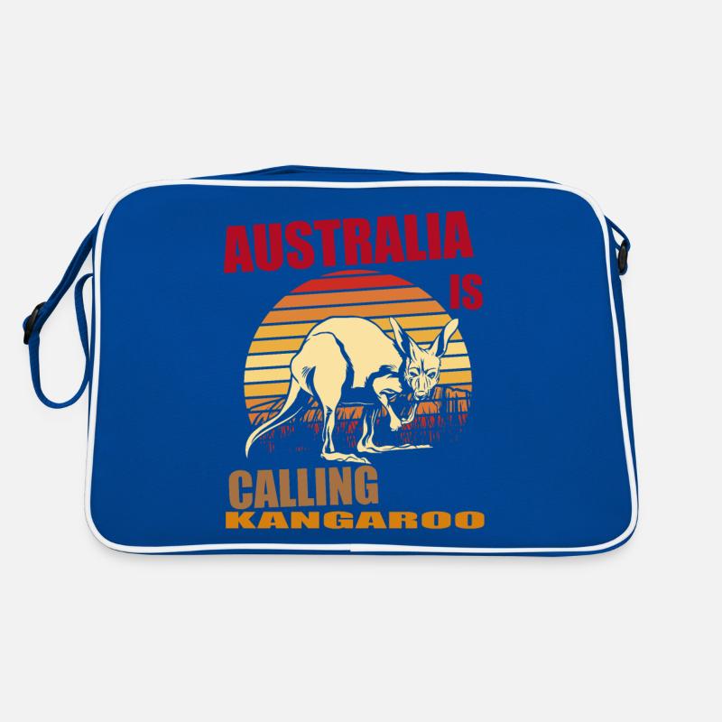 Kangaroo Retro Australia Calling Outback Retro Bag