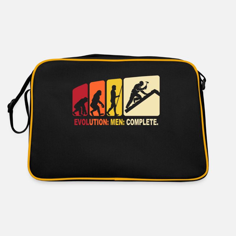 Dachdecker Evolution Dachdecken Retro Tasche