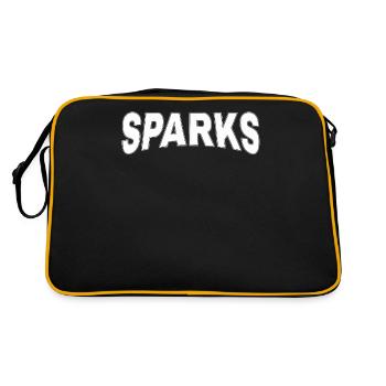 Sparks Nevada Est 1905 Ville Lieu Populaire - Sac Retro - noir/or - Dos
