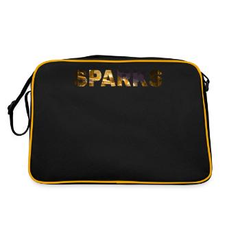 Sparks Nevada Est 1905 Ville Lieu Populaire - Sac Retro - noir/or - Dos