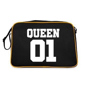 Partner Look Couple Partner Couple Couple Family - Retro Bag - black/gold - Back