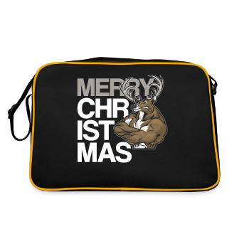 Joyeux Noël Noël Noël - Sac Retro - noir/or - Dos