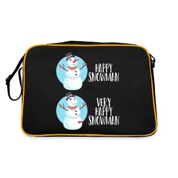 Joyeux Noël Noël Noël - Sac Retro - noir/or - Dos