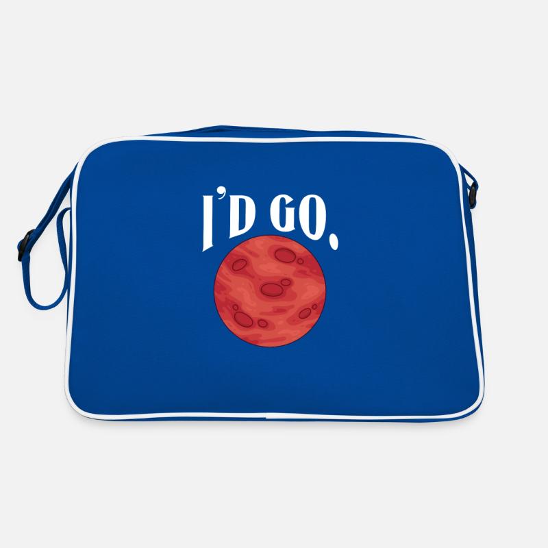 Mars Red Planet Space Astronaut Gift Retro Bag