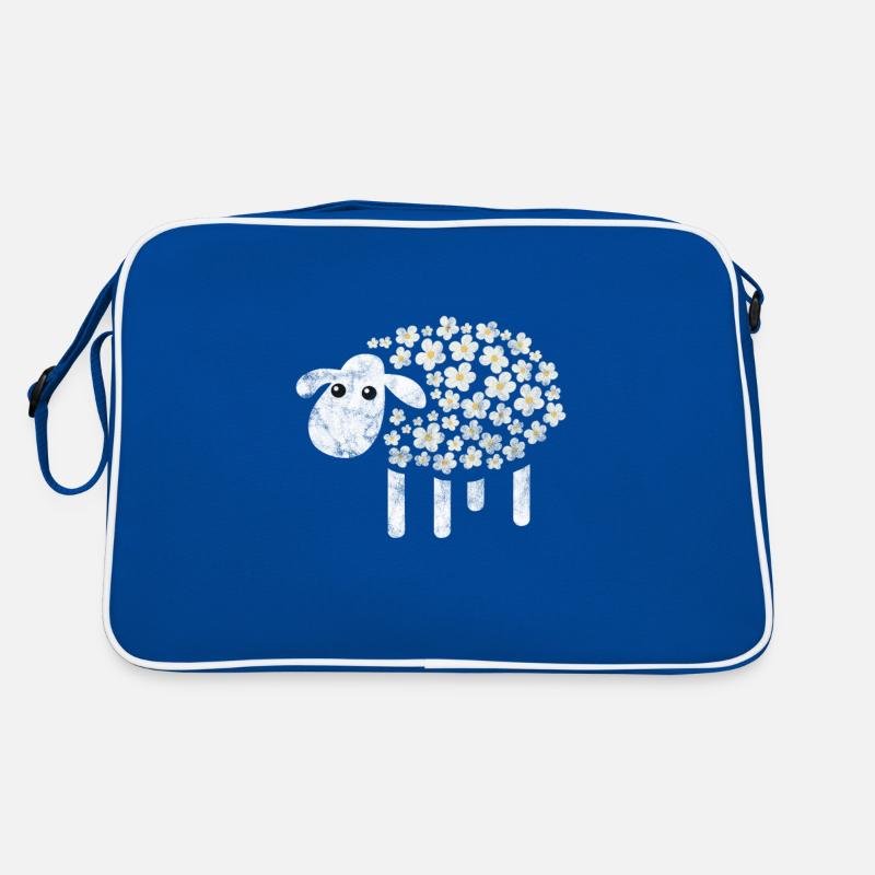 Moutons Élevage Élevage Mouton Chèvre Cadeau Sac Retro