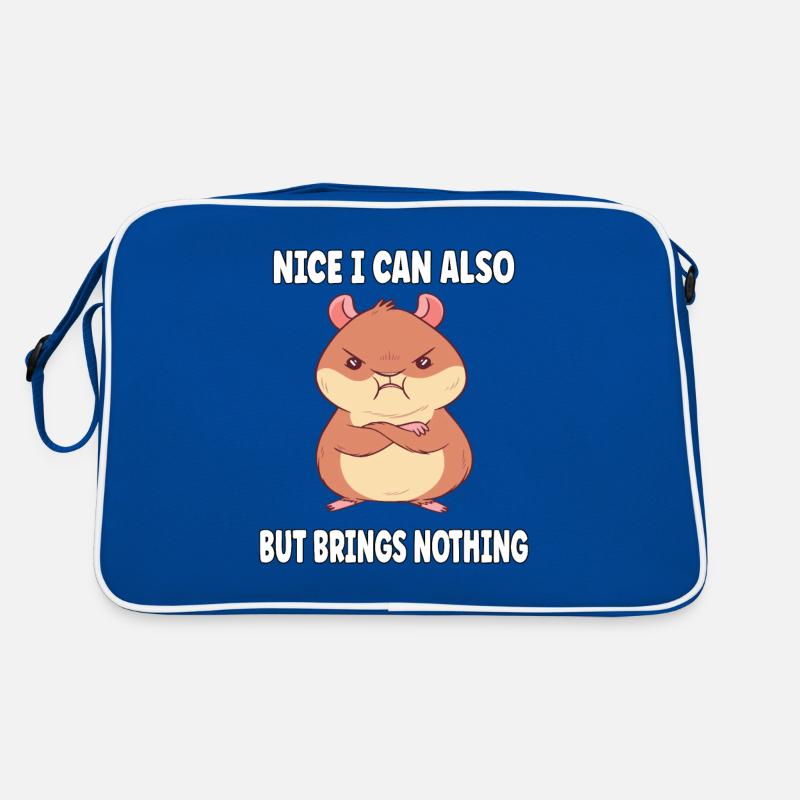 Nice can I also bring but nothing hamster Retro Bag
