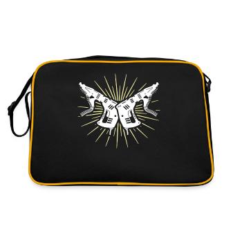 Magazine screwdriver drywall drywall fitter - Retro Bag - black/gold - Back