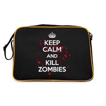Halloween Zombie Undead Corpse Creature Dead Costume - Retro Bag - black/gold - Back