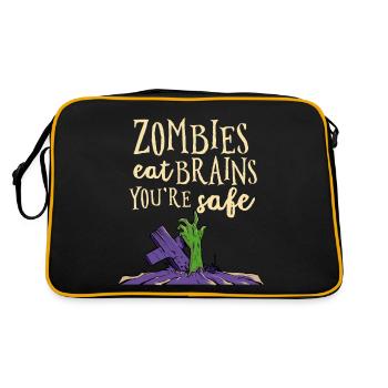 Halloween Zombie Undead Corpse Creature Dead Costume - Retro Bag - black/gold - Back