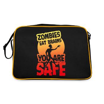 Halloween Zombie Undead Corpse Creature Dead Costume - Retro Bag - black/gold - Back