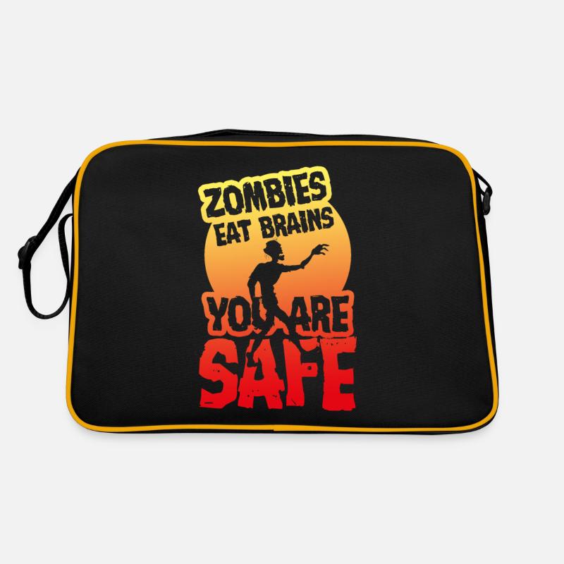 Halloween Zombie Undead Corpse Creature Dead Costume Retro Bag