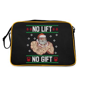 Joyeux Noël Noël Noël - Sac Retro - noir/or - Dos