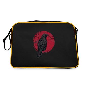 Raven - Retro Bag - black/gold - Back