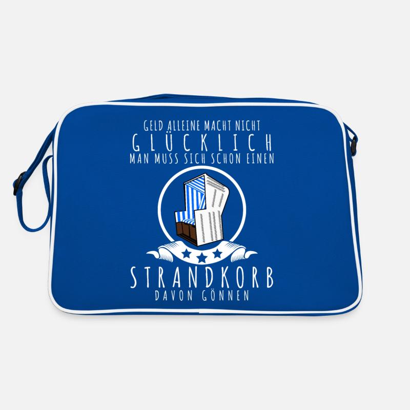 Strandkorb Strandkörbe Retro Tasche