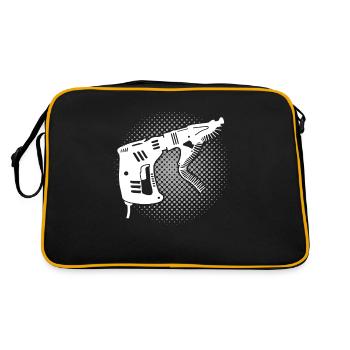 Magazine screwdriver drywall drywall fitter - Retro Bag - black/gold - Back