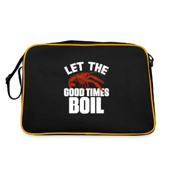 Crayfish - Retro Bag - black/gold - Back
