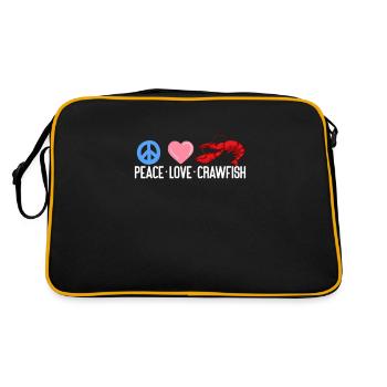 Crayfish - Retro Bag - black/gold - Back