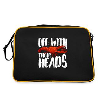 Crayfish - Retro Bag - black/gold - Back