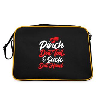 Crayfish - Retro Bag - black/gold - Back
