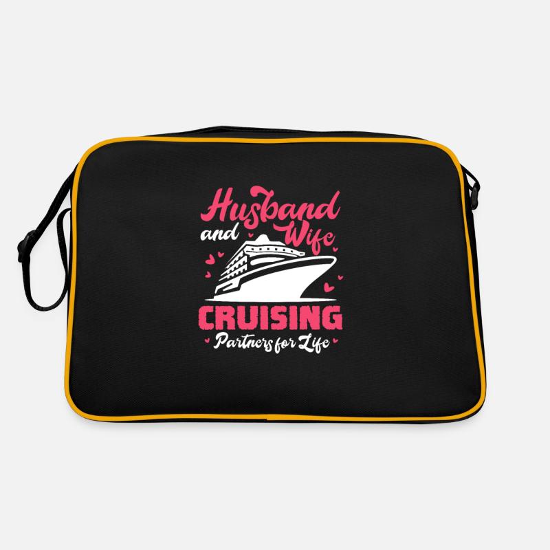 Kreuzfahrt Hochzeit Retro Tasche