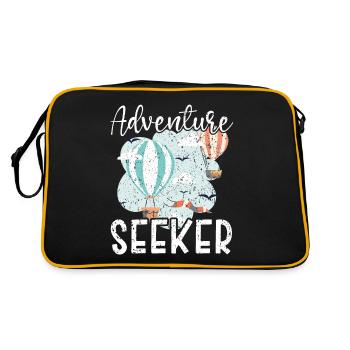 Amateur de montgolfières en quête d’aventure Aeron - Sac Retro - noir/or - Dos