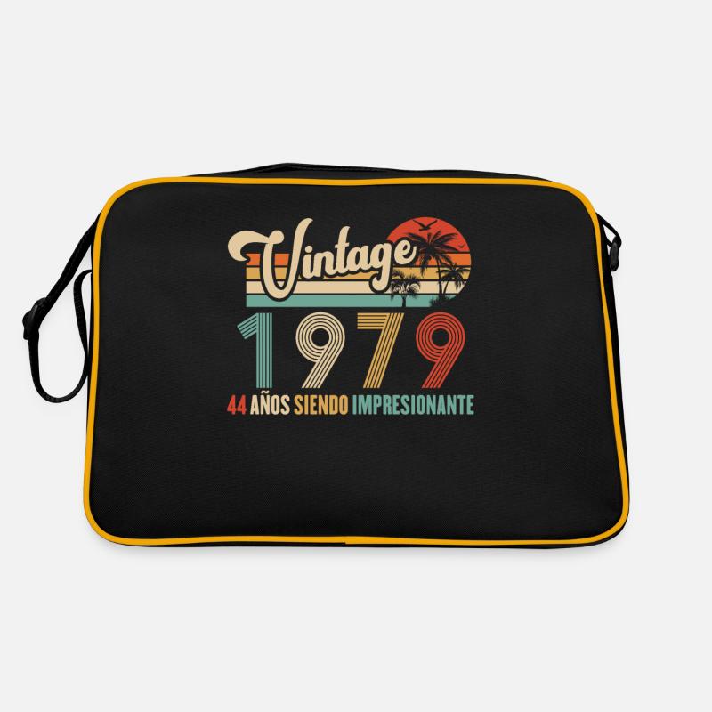 Anniversaire Vintage Idée Cadeau D Anniversaire 44 Sac Retro