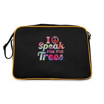 Hippy - Retro Bag - black/gold - Back