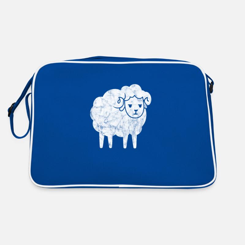 Moutons Élevage Élevage Mouton Chèvre Cadeau Sac Retro