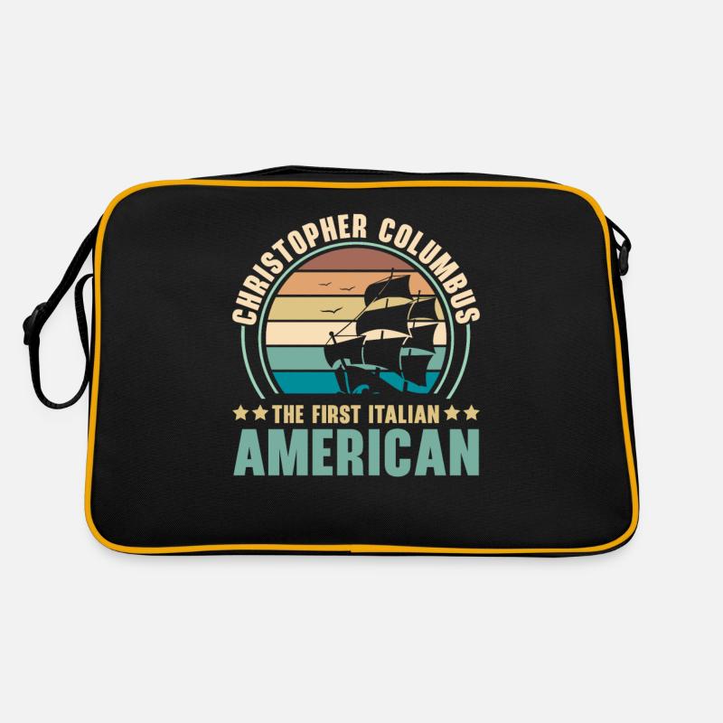 Kolumbus-Tag-Navigator Schiff Christoph Kolumbus Retro Tasche