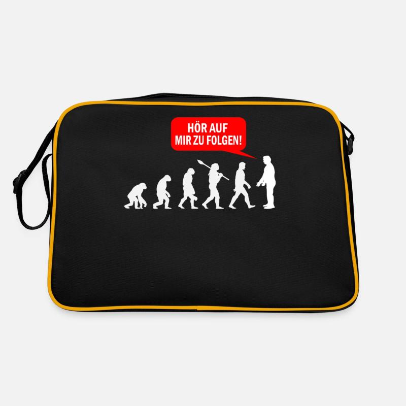 Écoutez-moi pour suivre la revue Australopithecines Sac Retro